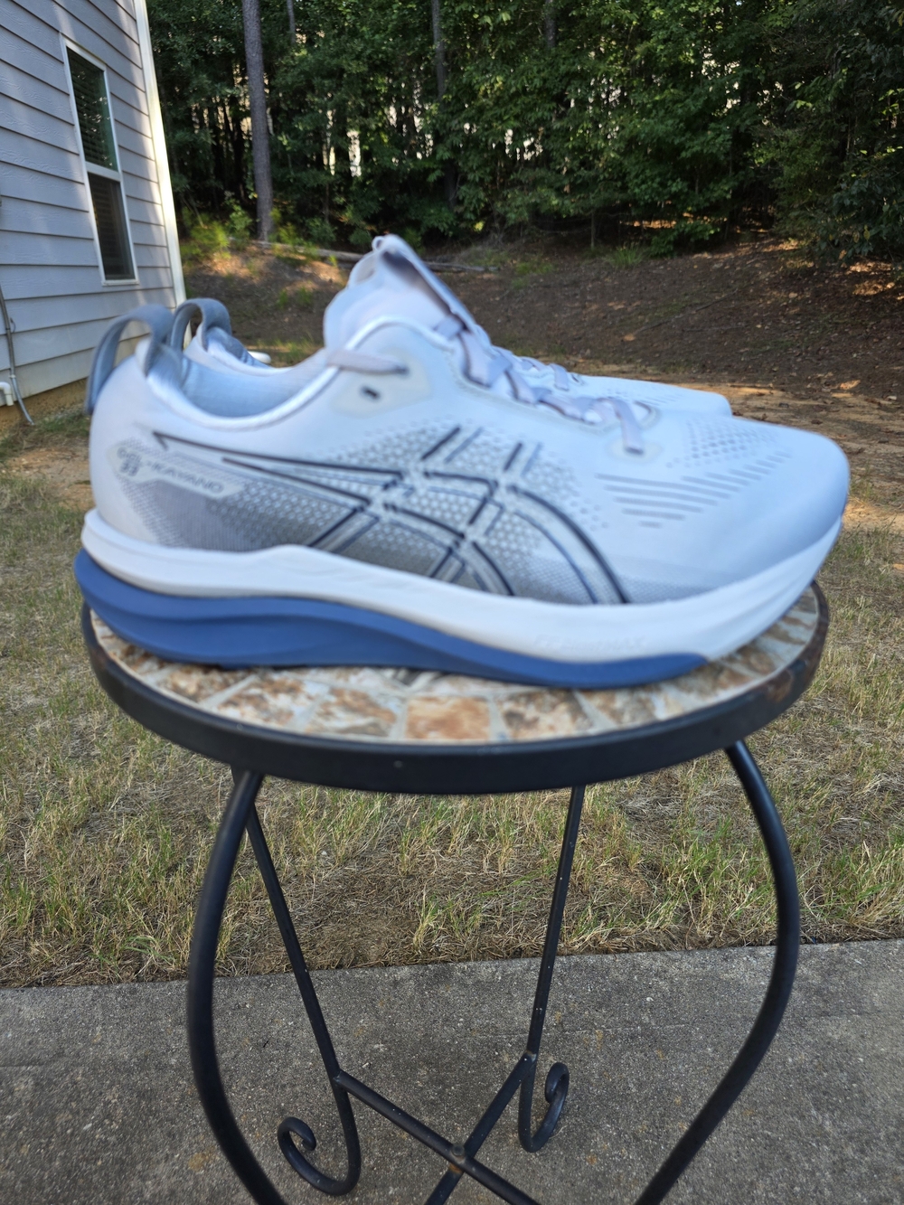 Asics Gel Kayano 33 1011C229 Piedmont Grey Running Shoes Men's Size 9.5 X Wide